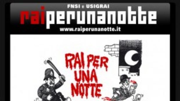 FNSI: “Rai per una notte non sarà un Santoro day”. I giornalisti (inclusi Vespa e Feltri) lottano per la libertà di informazione