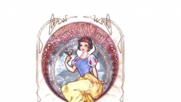 Le principesse Disney secondo l’Art Nouveau