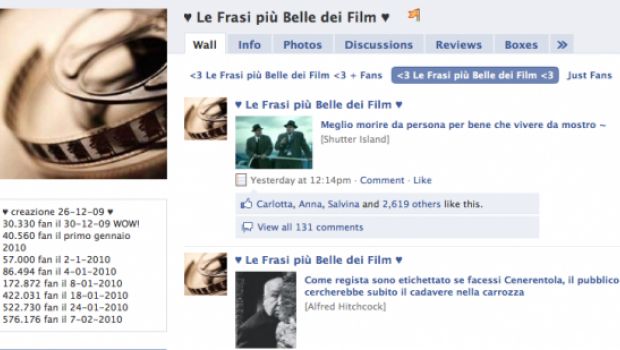 ♥ Le Frasi più Belle dei Film ♥: Cineblog intervista la fondatrice del gruppo Facebook