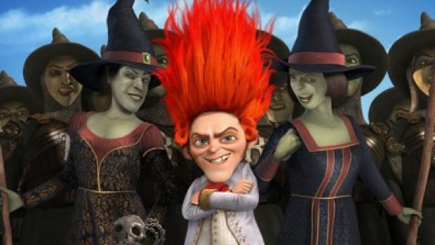 Shrek Forever After: i character poster di Shrek e vissero Felici e Contenti