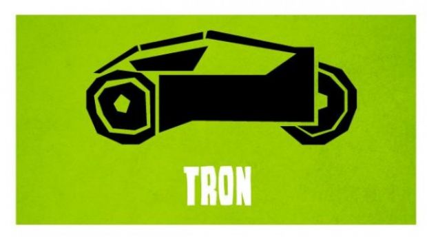 8 poster minimal di Tron