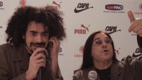 Pino Scotto e Caparezza: video di “Gli arbitri ti picchiano”