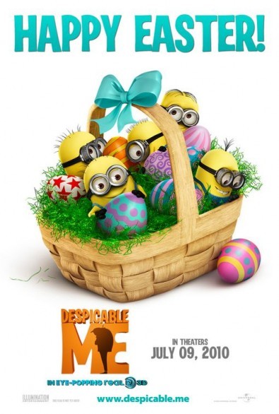 Uova di Pasqua ed auguri sui nuovi poster di Toy Story 3 e Despicable Me