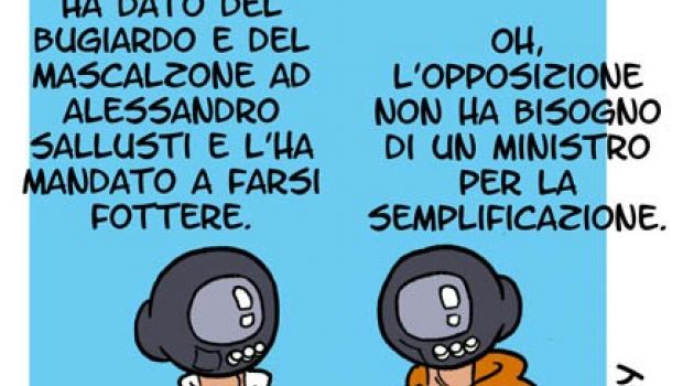 Addio al politichese