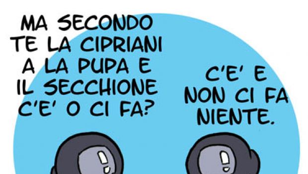 C’è o ci fa?