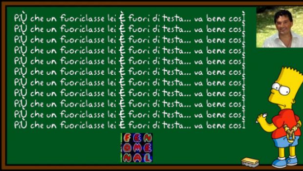 L’esame di Teo Mammucari 2009/2010 – Il Primo della Classe di TvBlog: voto 6
