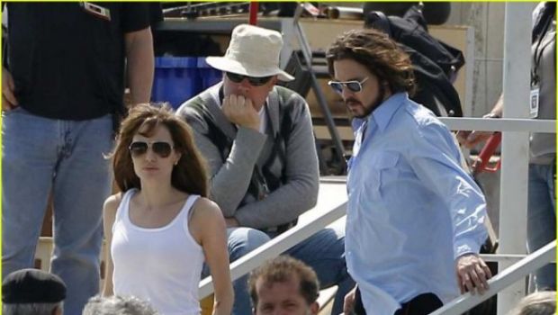 Nuove foto di Angelina Jolie e Johnny Depp sul set di The Tourist a Venezia