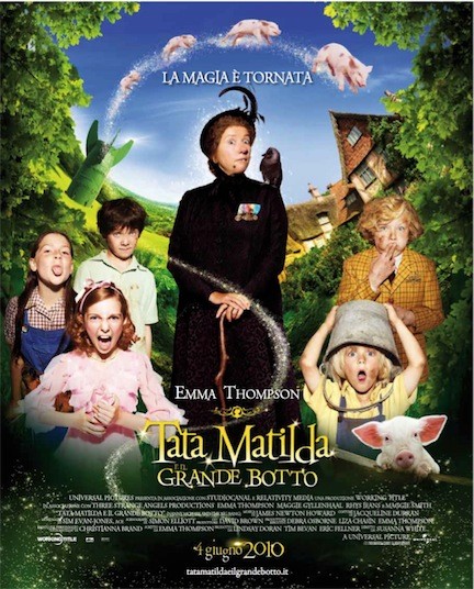 Trailer, locandine ds colorare e poster italiano per Tata Matilda 2 – Il Grande Botto
