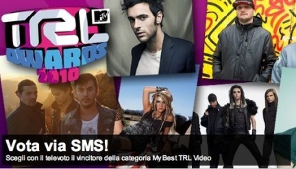 Trl Awards 2010: i vincitori e le esibizioni