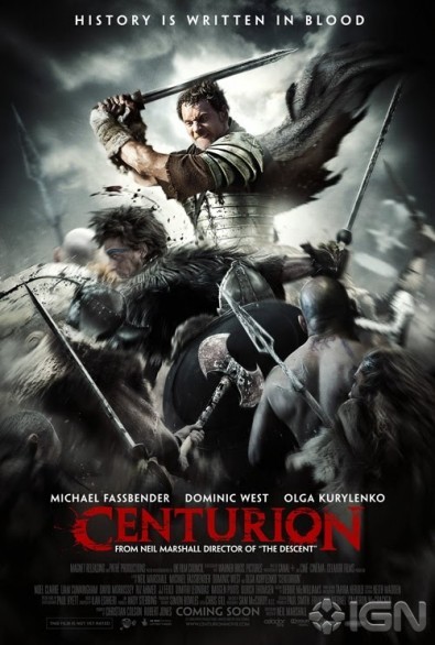 Centurion – le locandine internazionali del nuovo film di Neil Marshall