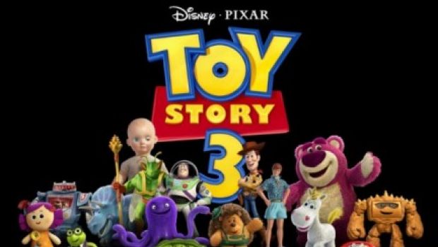 Claudia Gerini, Fabio De Luigi, Gerry Scotti e Giorgio Faletti doppiatori in Toy Story 3: La grande fuga