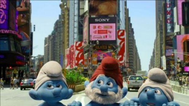 Prima foto per i Puffi in Live Action