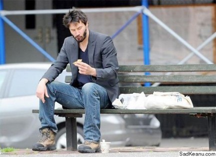 Sad Keanu – Keanu Reeves è triste e diventa una star in rete