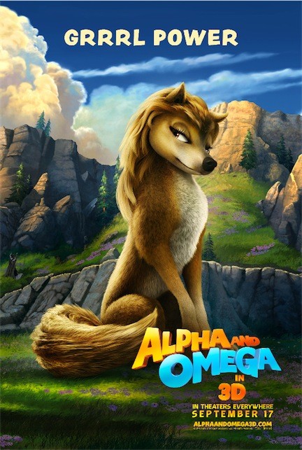 Primo trailer e 4 character poster per Alpha and Omega in 3D