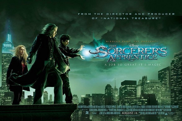 Un poster francese ed una locandina inglese per L’apprendista Stregone