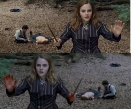 Harry Potter e i Doni della Morte: sangue si e sangue no sulle mani di Hermione Granger
