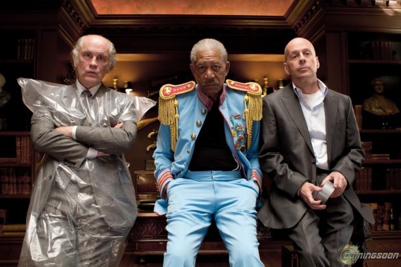 RED – le prime foto ufficiali di Helen Mirren, John Malkovich, Bruce Willis e Morgan Freeman