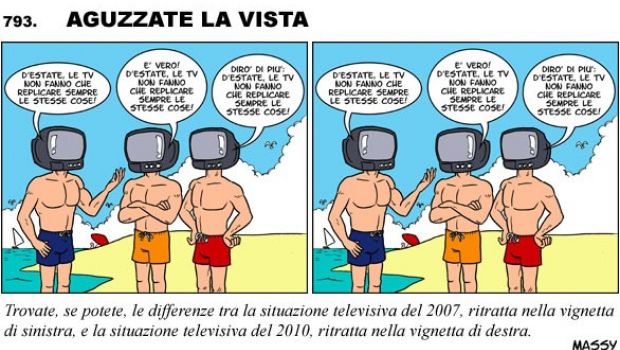 Il gioco dei palinsesti estivi