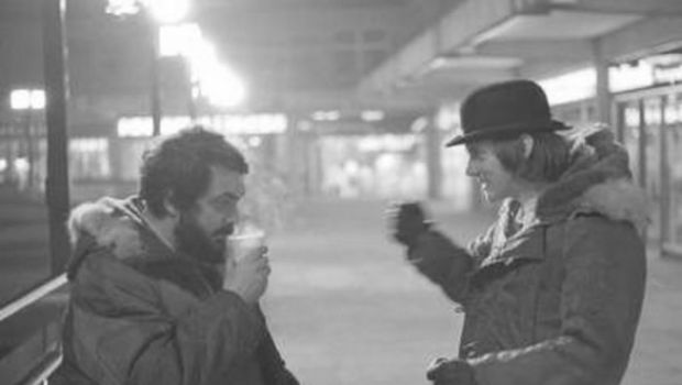 Stanley Kubrick sul set di Arancia Meccanica: le foto