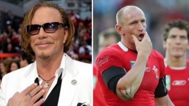 Mickey Rourke, il rugby e l’omosessualità