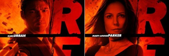 Red – i character poster di Mary-Louise Parker e Karl Urban