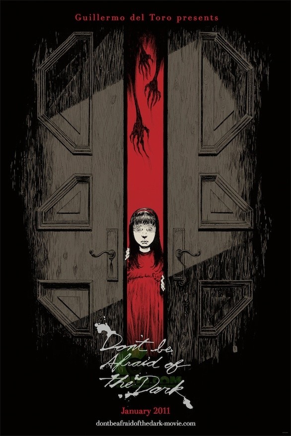 Don’t Be Afraid of the Dark: poster inedito e prima foto ufficiale dal Comic-Con 2010 per l’horror prodotto da Guillermo Del Toro