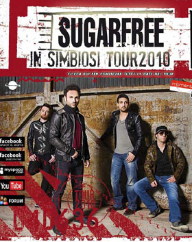 Sugarfree: le date estive di “In Simbiosi Tour 2010”