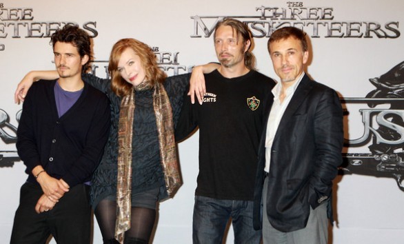 I Tre Moschettieri di Paul. W. S. Anderson – photocall per il lancio del film