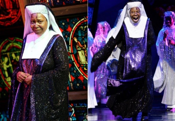 Whoopi Goldberg torna ad essere Deloris Van Cartier, ma solo a teatro