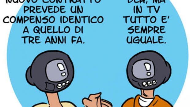 In tv funziona così