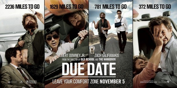 Due Date – arrivano i character poster ed un nuovo trailer
