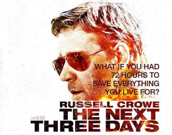 The Next Three Days – due locandine del thriller di Paul Haggis con Russell Crowe