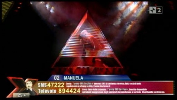 Manuela Zanier a X Factor 4 – Bring me to life