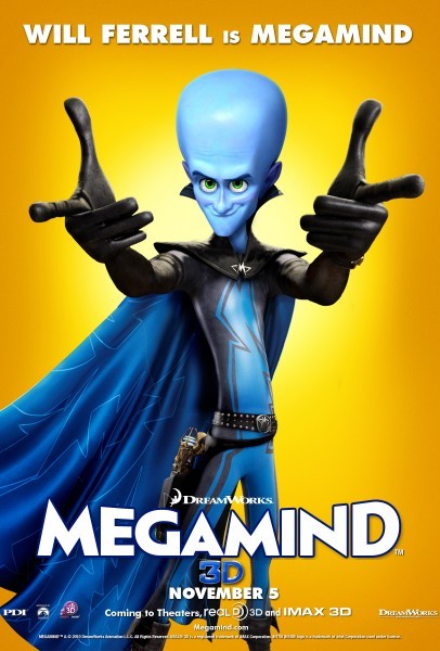 Megamind: tre character poster