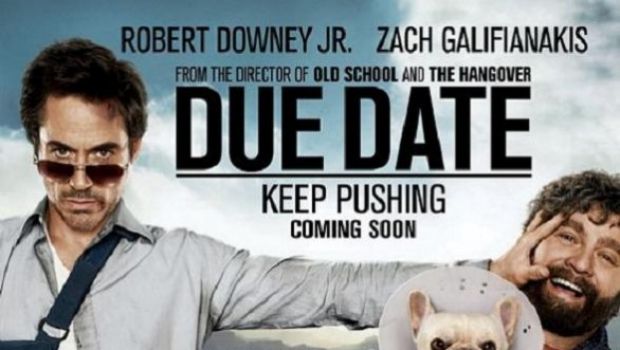 Due Date – nuove locandine in arrivo per la commedia Parto Col Folle
