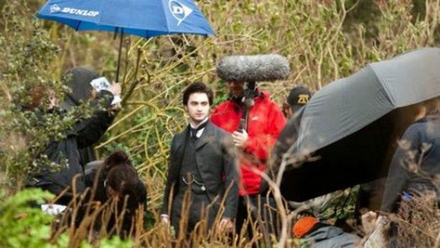 Primissima foto di Daniel Radcliffe sul set di The Woman in Black