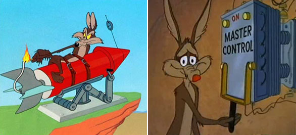 Wile E. Coyote di “Wile E. Coyote & Road Runner” e Ralph di “Wolf and Sheepdog”: due vicini cugini?