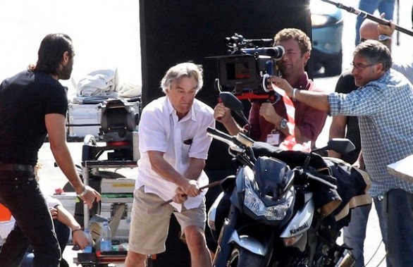 Robert De Niro sul set di Manuale d’Amore 3 – ecco le foto