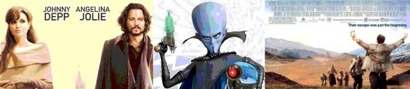 Nuovi poster per The Tourist; Megamind e The Way Back
