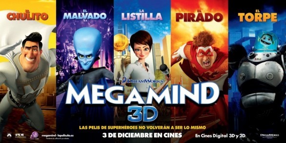 Megamind – la locandina italiana e una manciata di nuovi poster internazionali