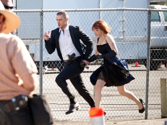 I’m.Mortal – le prime foto di Justin Timberlake ed Amanda Seyfried sul set