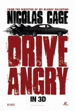Locandina e trailer per Drive Angry 3D, con Nicolas Cage e Amber Heard