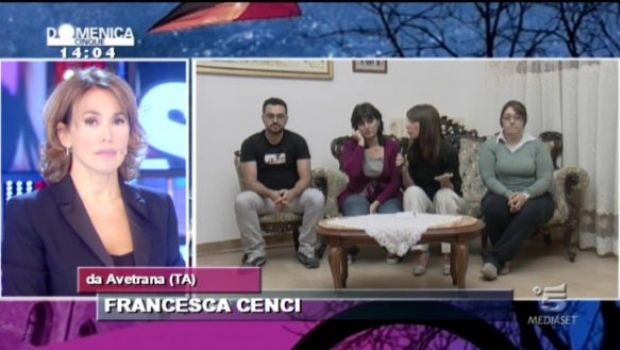 Domenica Cinque: da Barbara d’Urso le cugine di Sarah Scazzi. Sabrina Misseri: “Contraria alla pena di morte per mio padre, deve pagare giorno per giorno”