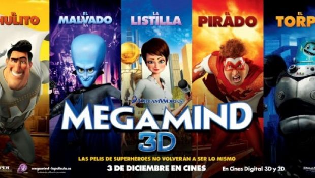 Megamind – la locandina italiana e una manciata di nuovi poster internazionali
