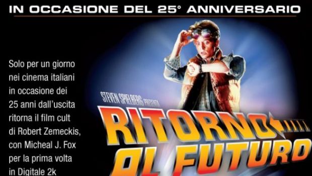 Ritorno al Futuro torna al cinema per un giorno: il 27 ottobre 2010 tutti al cinema