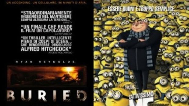 FantaBoxOffice Italia: quanto incasseranno Cattivissimo Me e Buried?