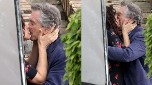 Robert De Niro e Monica Bellucci si baciano appassionatamente sul set di Manuale d’Amore 3