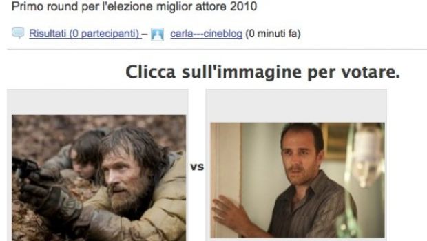 Cineblog Movie Awards 2010: votazione per il miglior attore – primo round