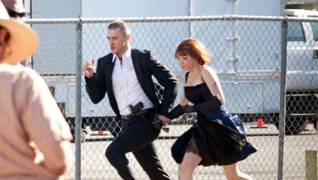 I’m.Mortal – le prime foto di Justin Timberlake ed Amanda Seyfried sul set