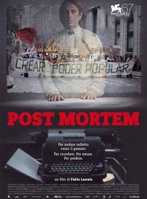 Post Mortem: la locandina e il trailer italiani del film di Pablo Larrain